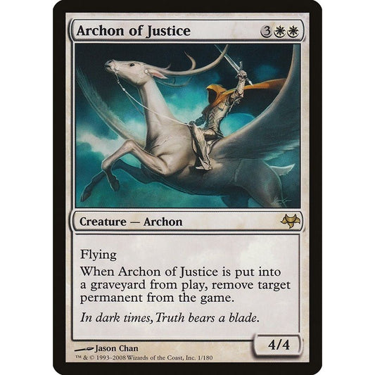 Image for Archon of Justice (1) (EVE) - Magic: The Gathering