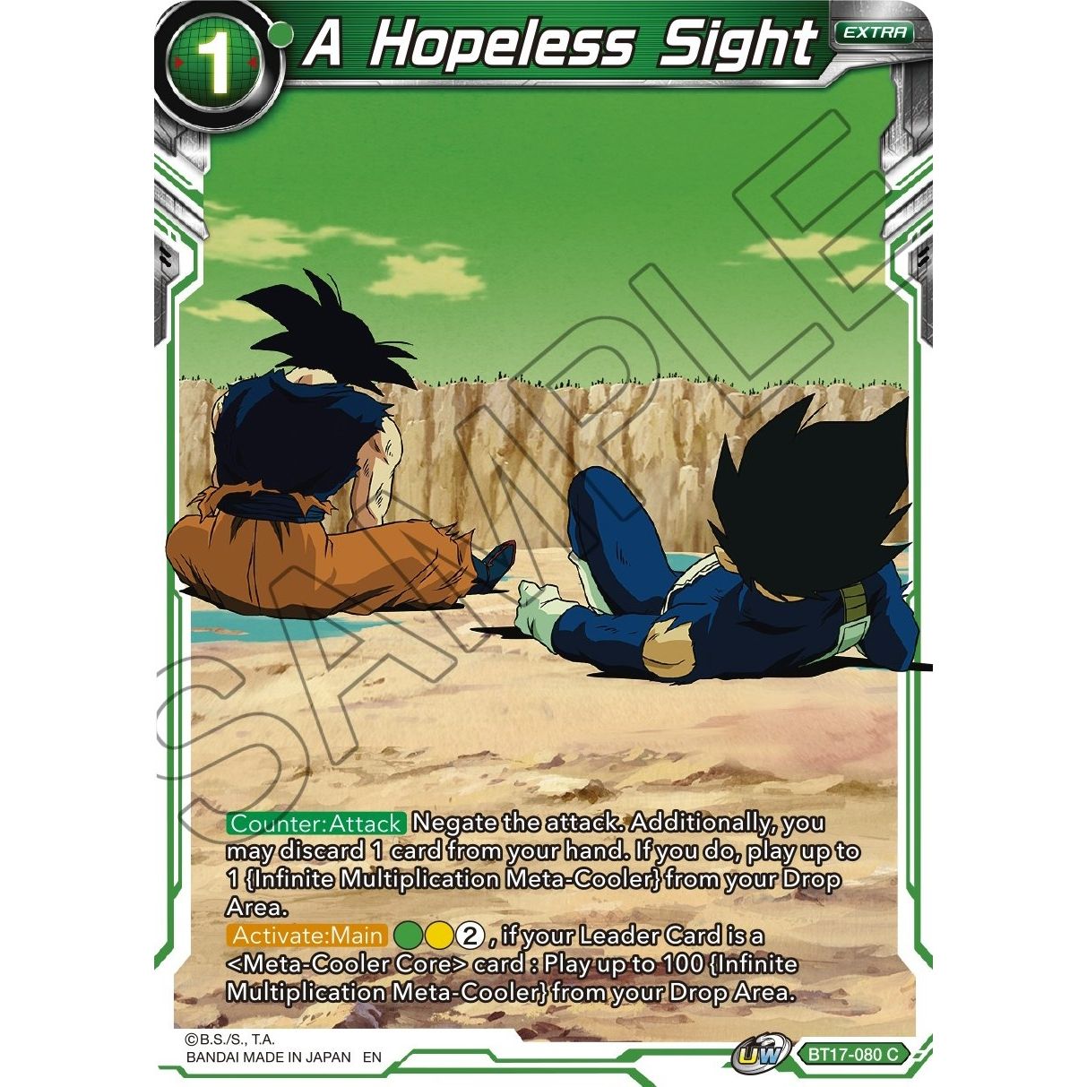 Image for A Hopeless Sight (BT17-080) (DBS-B17) - Dragon Ball Super: Masters
