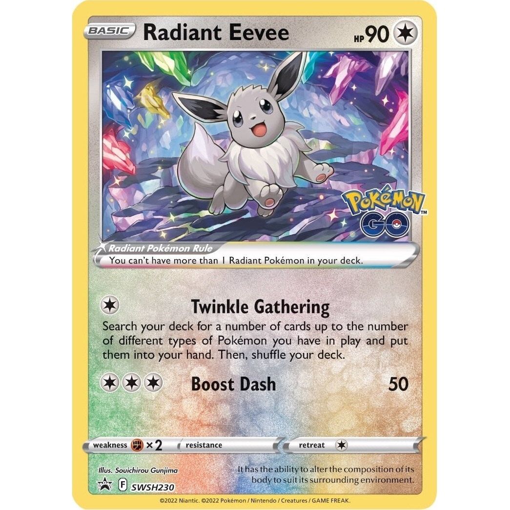 Image for Radiant Eevee - SWSH230 (SWSH230) (SWSD) - Pokemon