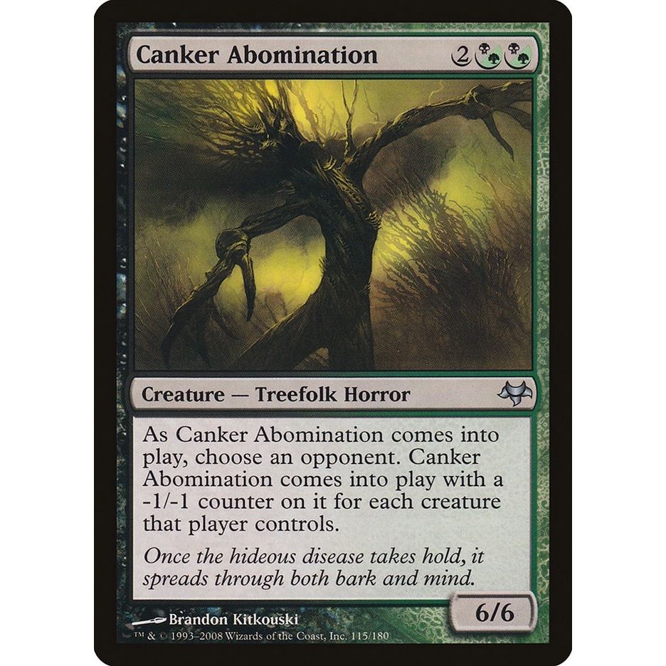 Image for Canker Abomination (115) (EVE) - Magic: The Gathering