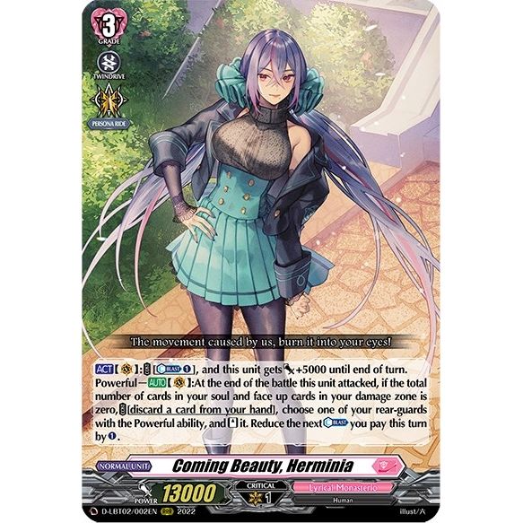 Image for Coming Beauty, Herminia (D-LBT02/002EN) (D-LBT02) - Cardfight Vanguard