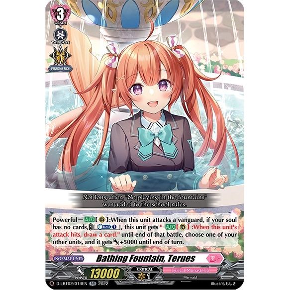 Image for Bathing Fountain, Terues (D-LBT02/014EN) (D-LBT02) - Cardfight Vanguard
