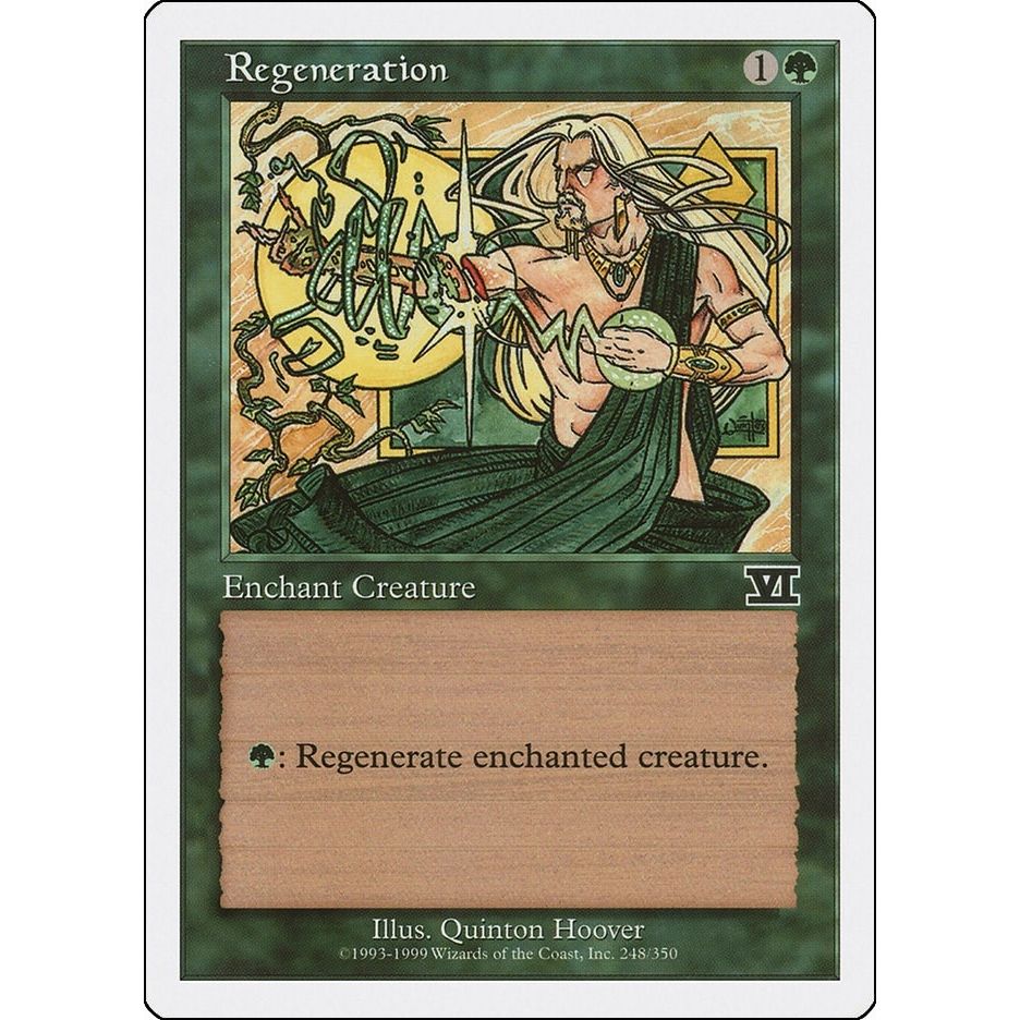 Image for Regeneration (248) (6ED) - Magic: The Gathering