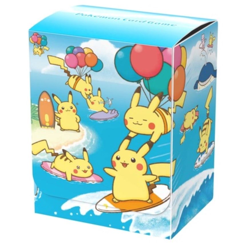 Image for Pokemon Center Japan Exclusive: Naminori Pikachu & Sora Flying Pikachu Deck Box - Deck Boxes