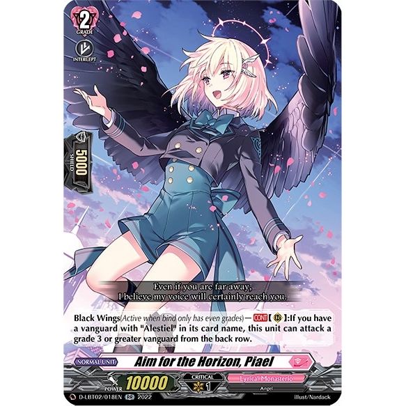 Image for Aim for the Horizon, Piael (D-LBT02/018EN) (D-LBT02) - Cardfight Vanguard