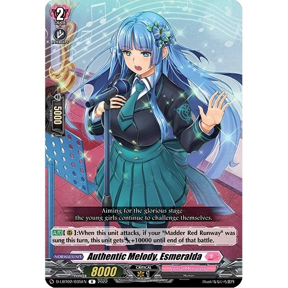 Image for Authentic Melody, Esmeralda (D-LBT02/035EN) (D-LBT02) - Cardfight Vanguard