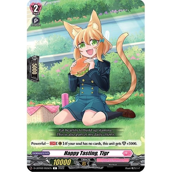 Image for Happy Tasting, Tigr (D-LBT02/055EN) (D-LBT02) - Cardfight Vanguard