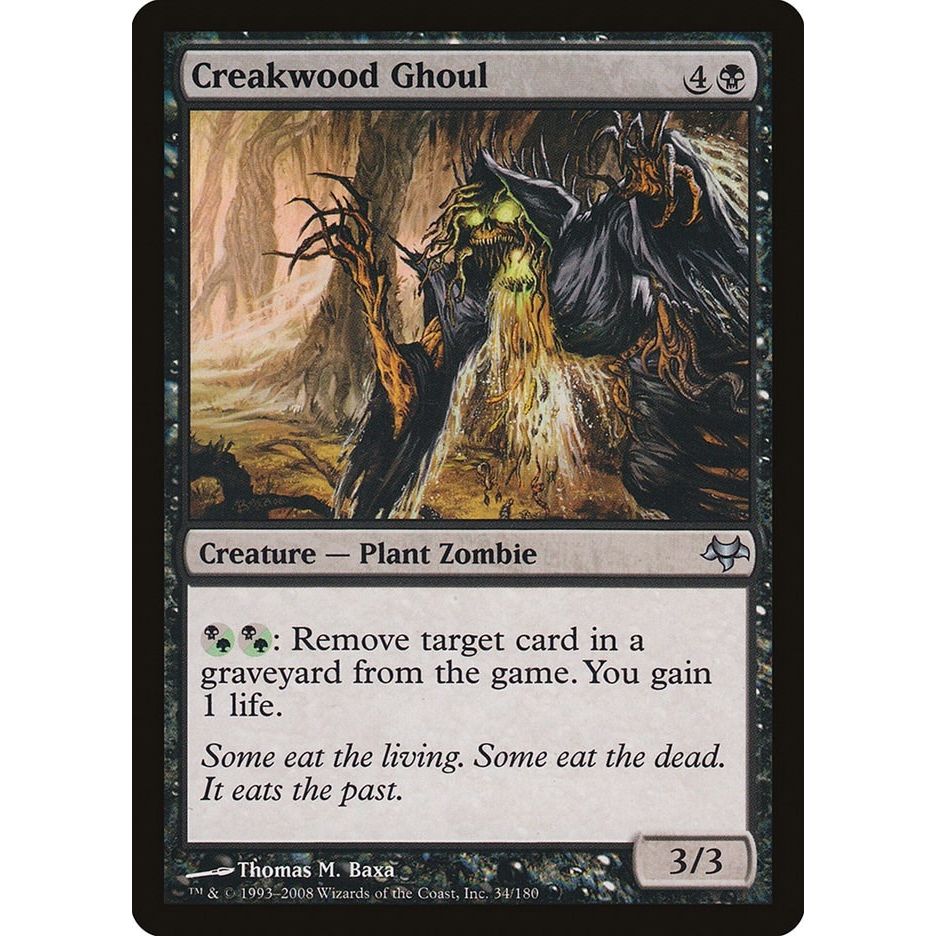 Image for Creakwood Ghoul (34) (EVE) - Magic: The Gathering
