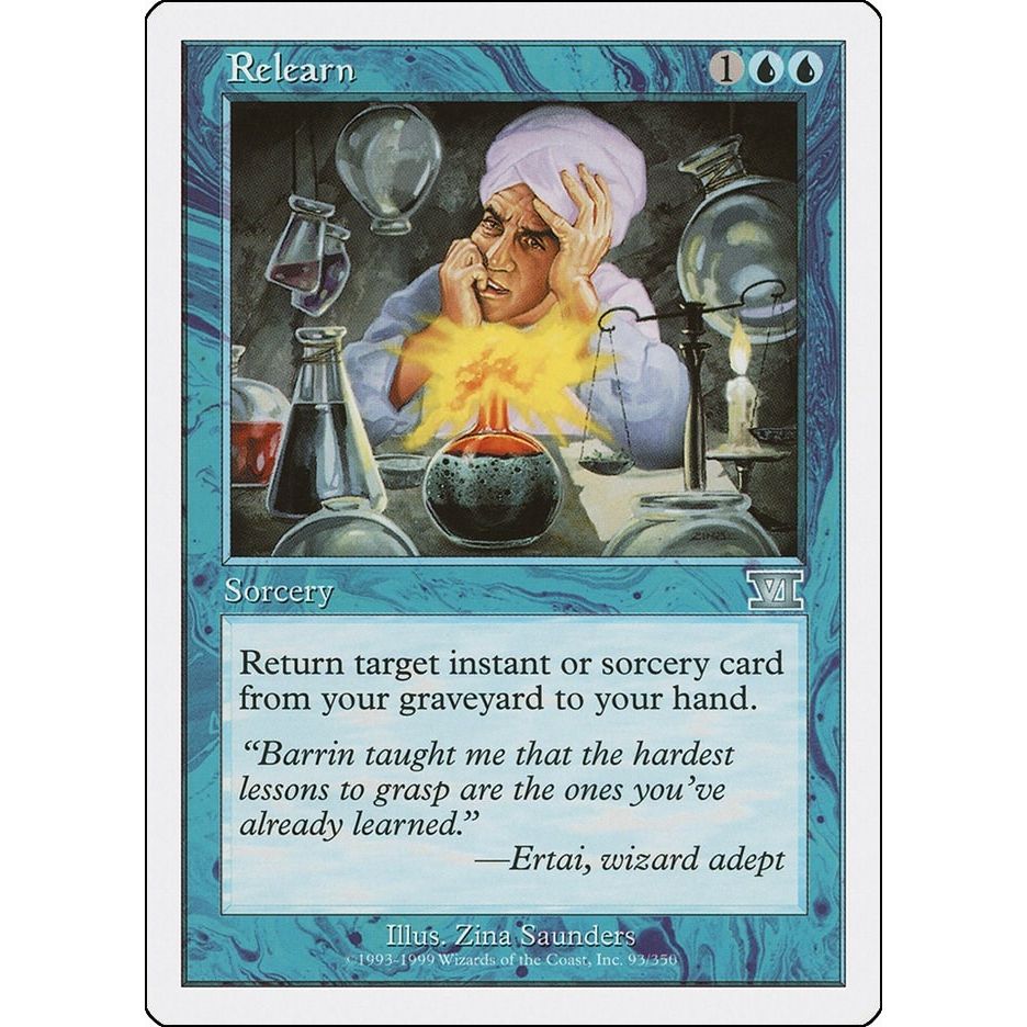 Image for Relearn (93) (6ED) - Magic: The Gathering
