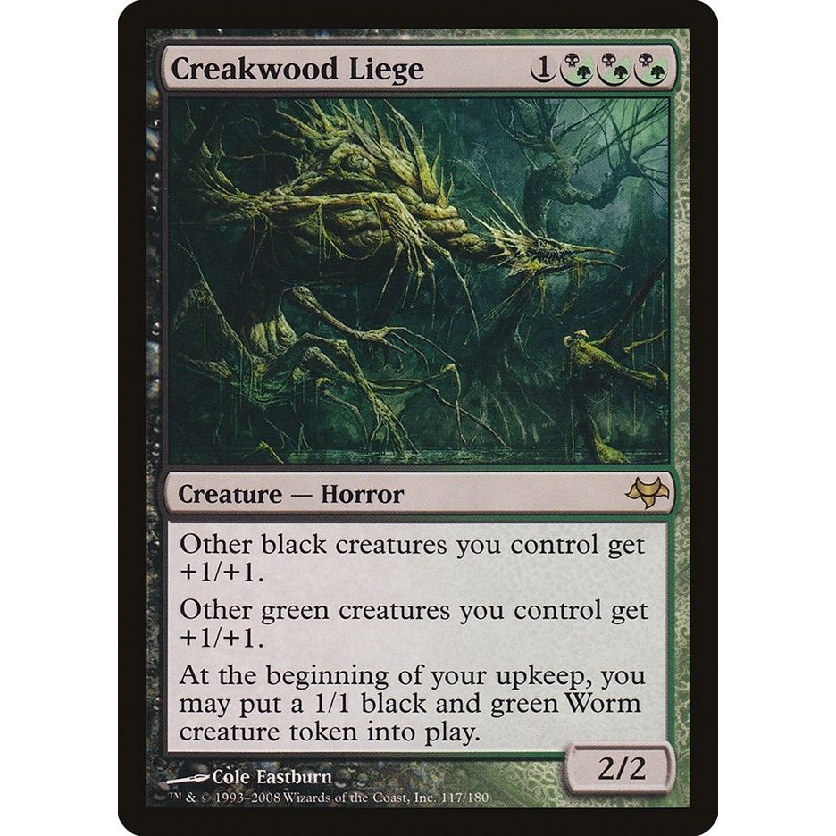Image for Creakwood Liege (117) (EVE) - Magic: The Gathering
