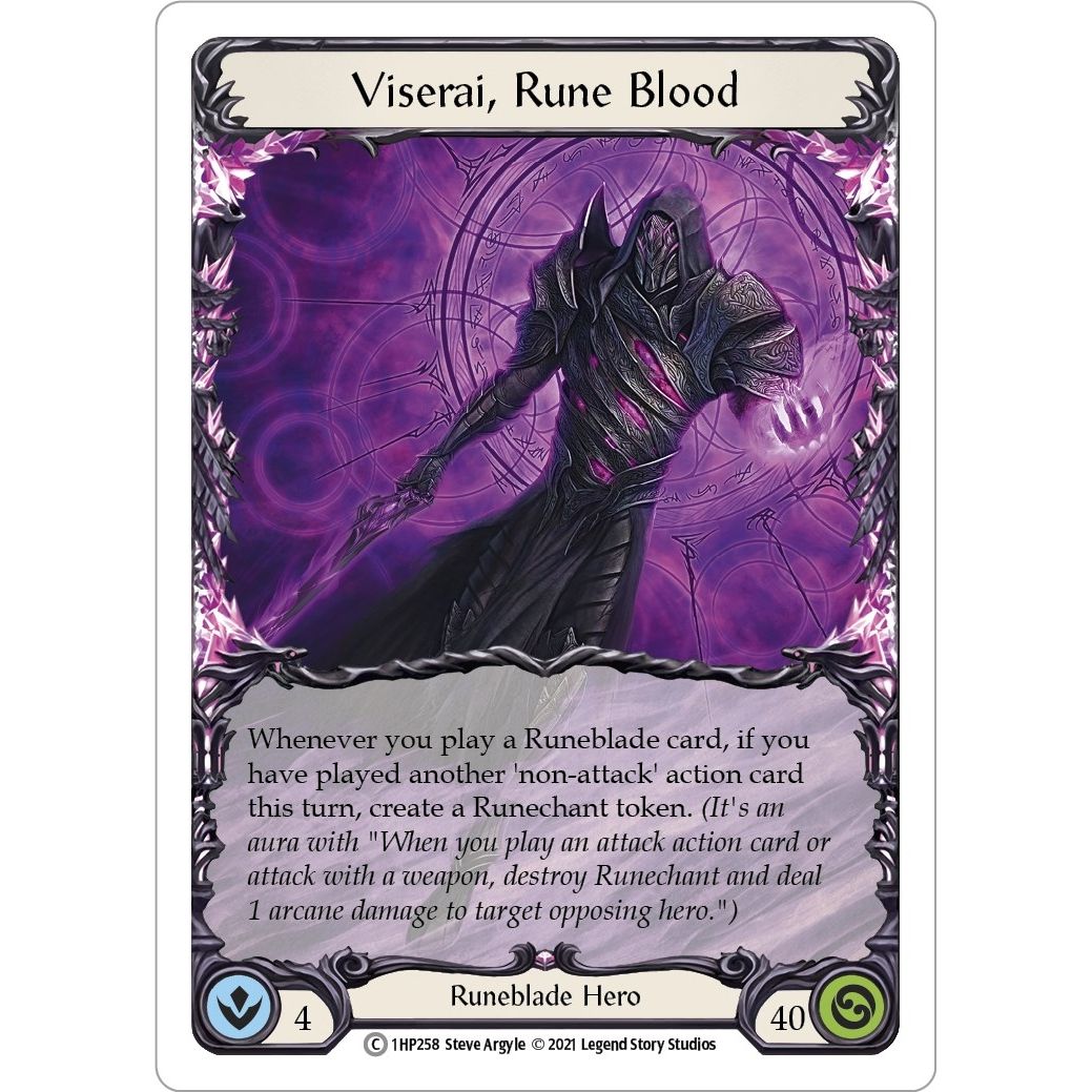 Image for Viserai, Rune Blood (1HP258) (1HP) - Flesh and Blood TCG