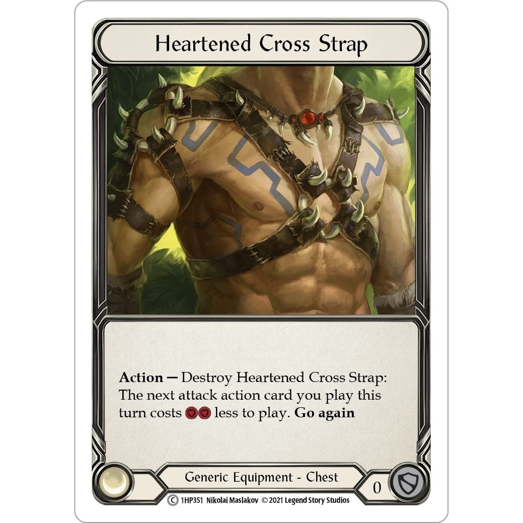 Image for Heartened Cross Strap (1HP351) (1HP) - Flesh and Blood TCG