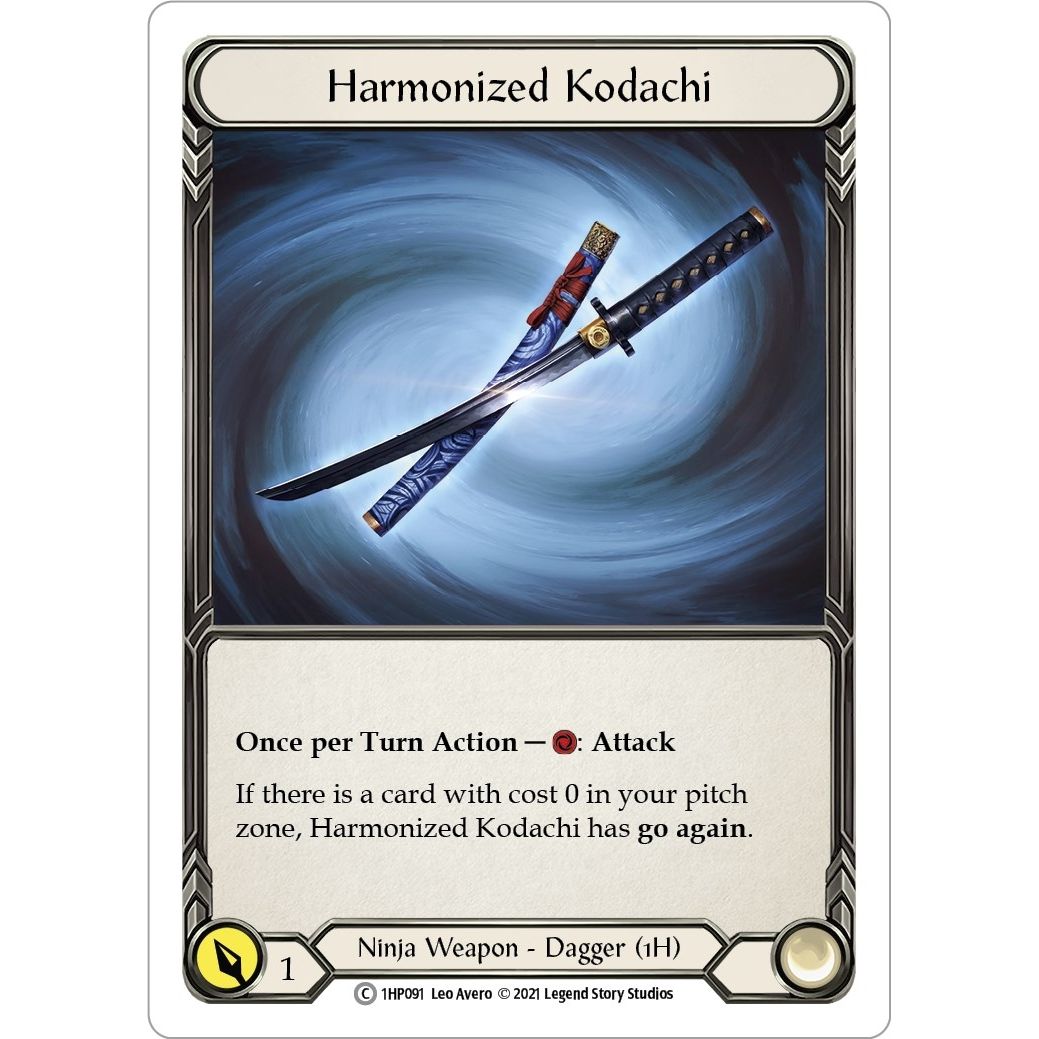 Image for Harmonized Kodachi (1HP091) (1HP091) (1HP) - Flesh and Blood TCG