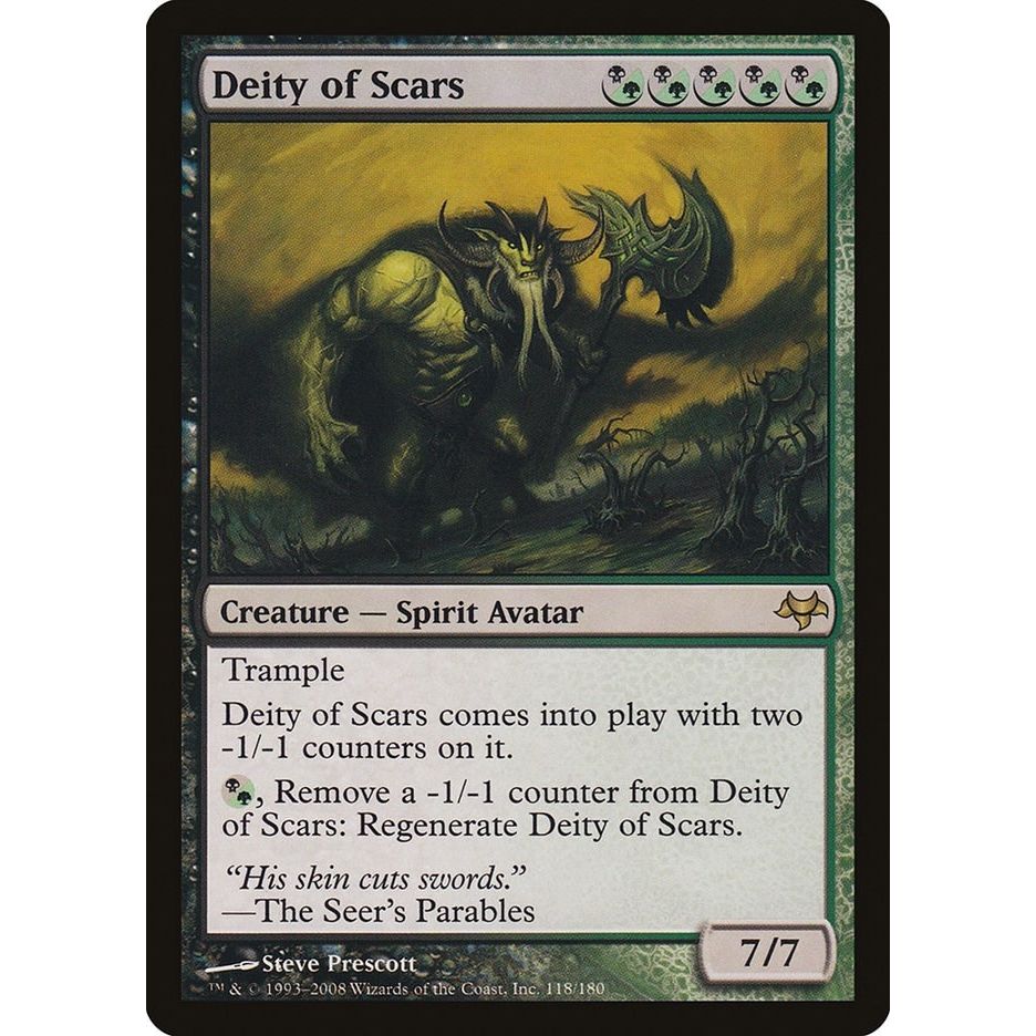 Image for Deity of Scars (118) (EVE) - Magic: The Gathering