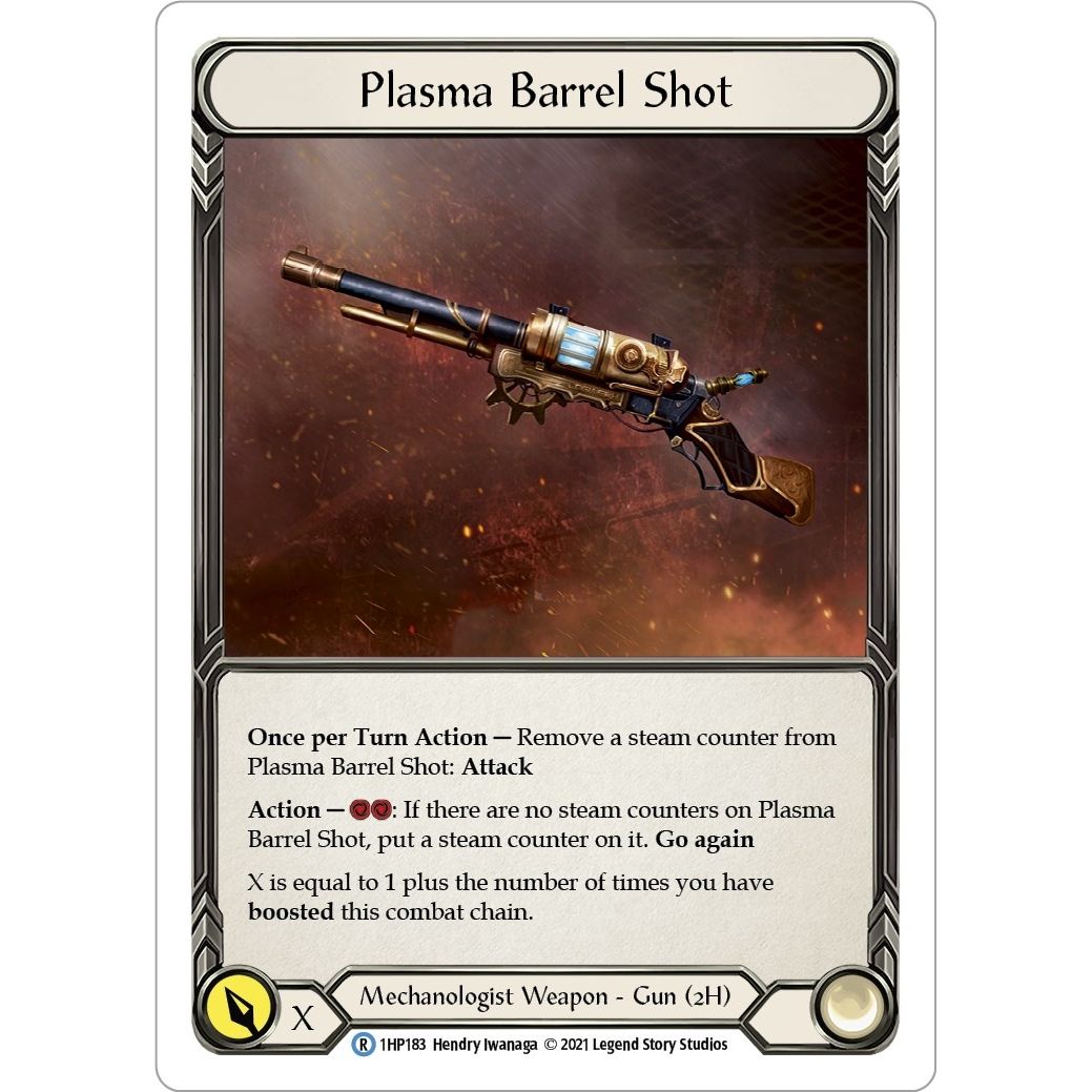 Image for Plasma Barrel Shot (1HP183) (1HP) - Flesh and Blood TCG