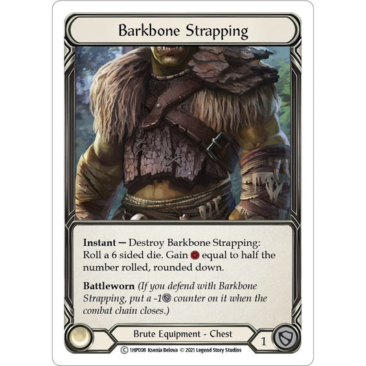 Image for Barkbone Strapping (1HP008) (1HP) - Flesh and Blood TCG