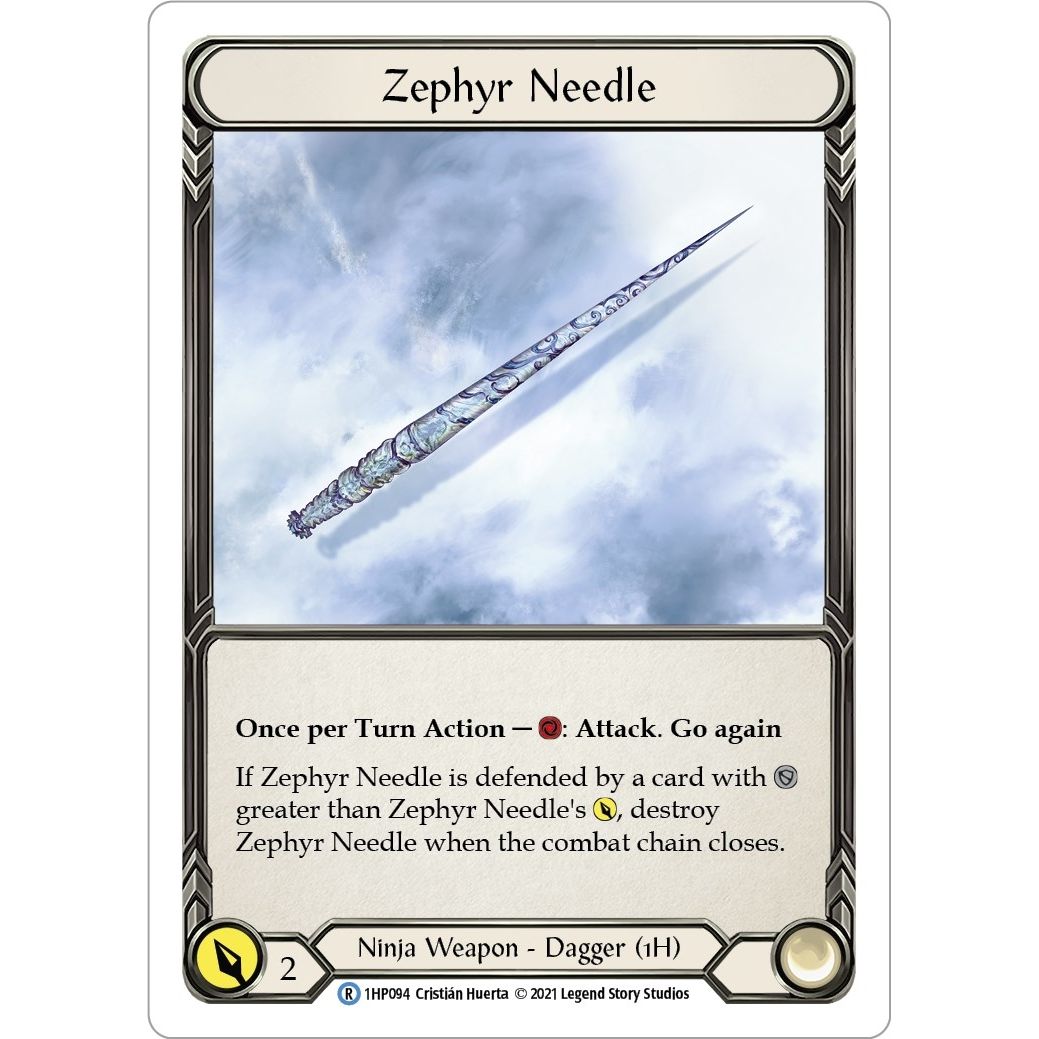 Image for Zephyr Needle (1HP094) (1HP094) (1HP) - Flesh and Blood TCG