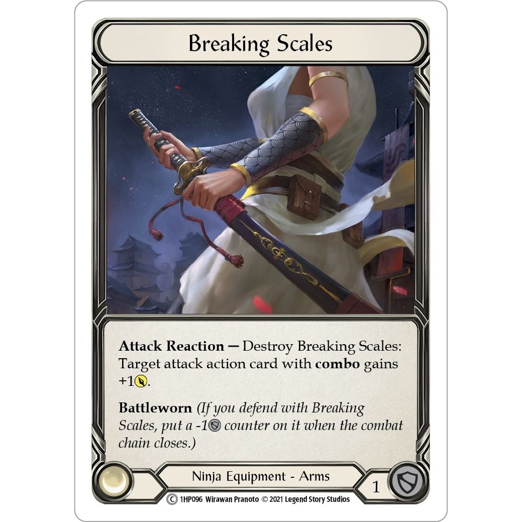 Image for Breaking Scales (1HP096) (1HP) - Flesh and Blood TCG