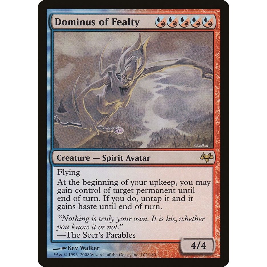 Image for Dominus of Fealty (102) (EVE) - Magic: The Gathering