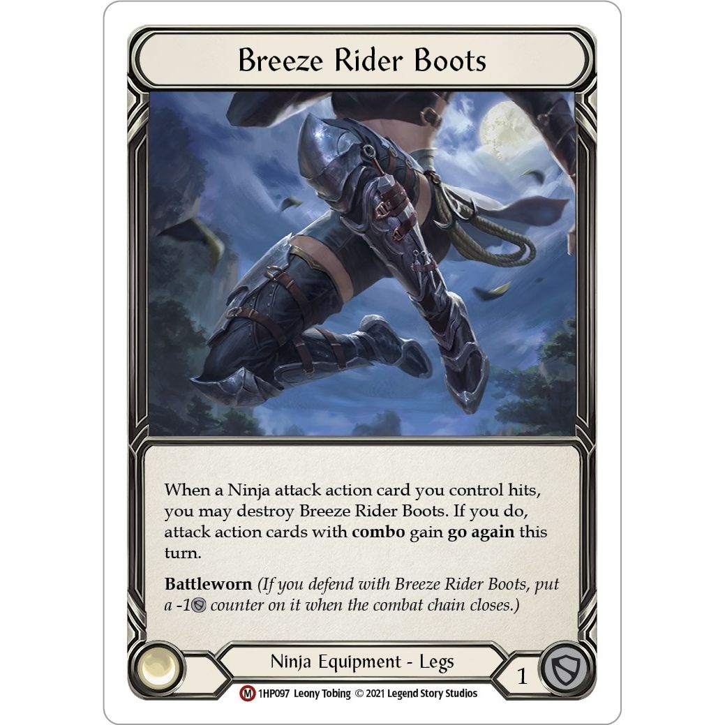 Image for Breeze Rider Boots (1HP097) (1HP) - Flesh and Blood TCG