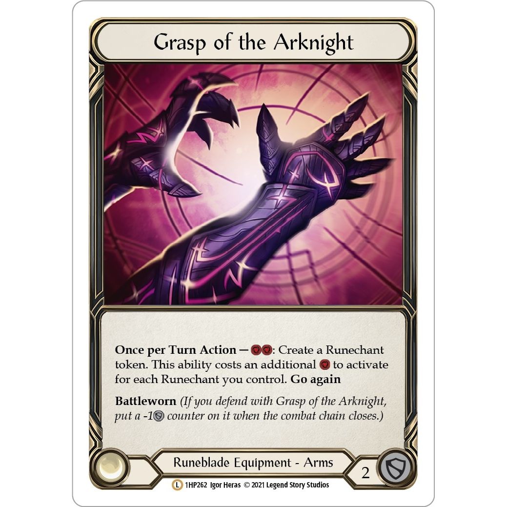 Image for Grasp of the Arknight (1HP262) (1HP) - Flesh and Blood TCG