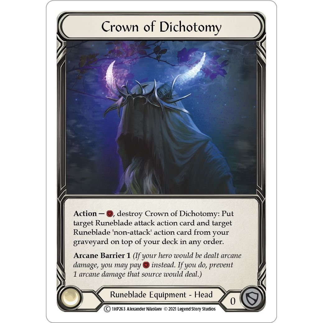 Image for Crown of Dichotomy (1HP263) (1HP) - Flesh and Blood TCG