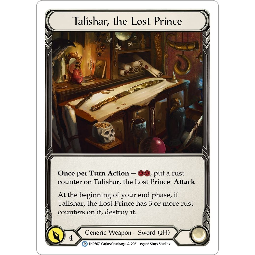 Image for Talishar, the Lost Prince (1HP367) (1HP) - Flesh and Blood TCG