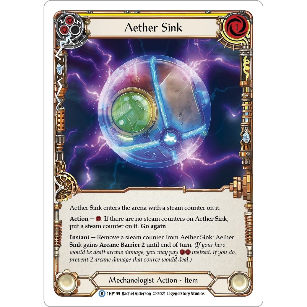 Image for Aether Sink (1HP199) (1HP) - Flesh and Blood TCG