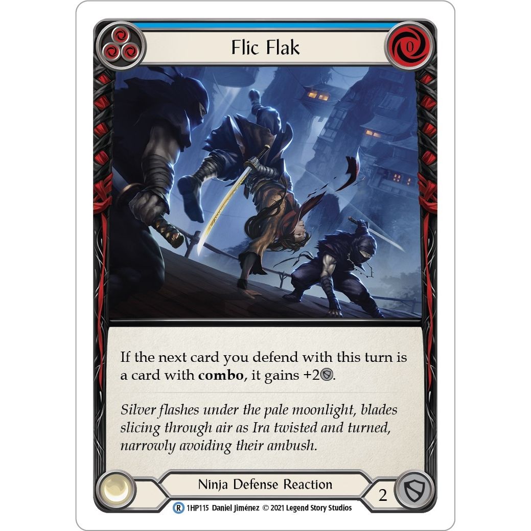 Image for Flic Flak (Blue) (1HP115) (1HP) - Flesh and Blood TCG