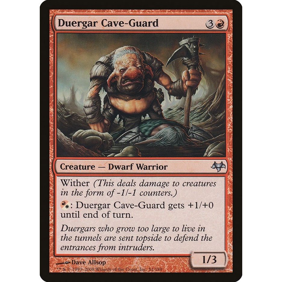 Image for Duergar Cave-Guard (51) (EVE) - Magic: The Gathering