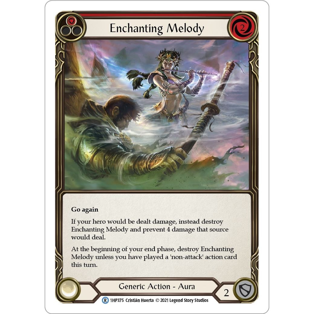 Image for Enchanting Melody (Red) (1HP375) (1HP) - Flesh and Blood TCG