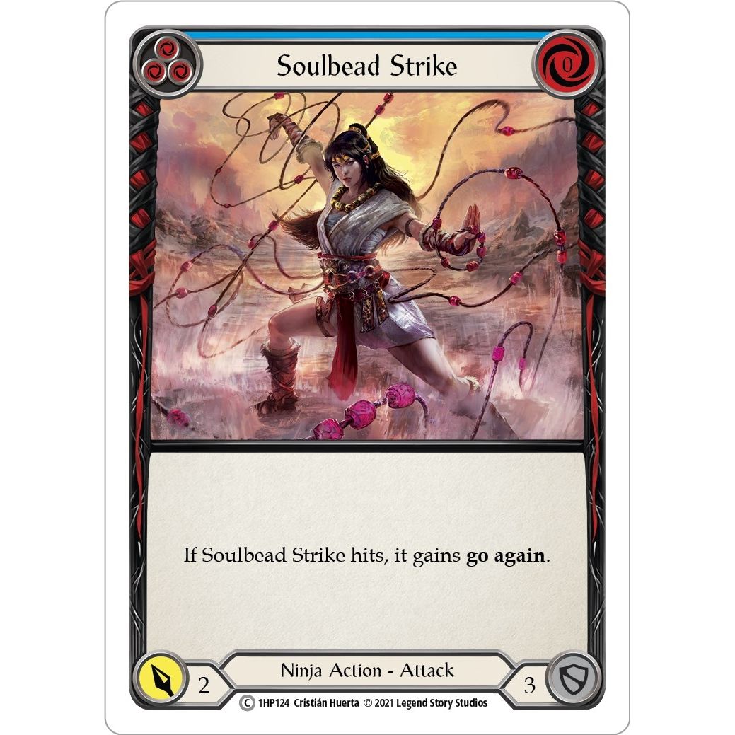 Image for Soulbead Strike (Blue) (1HP124) (1HP) - Flesh and Blood TCG