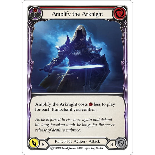 Image for Amplify the Arknight (Red) (1HP282) (1HP) - Flesh and Blood TCG