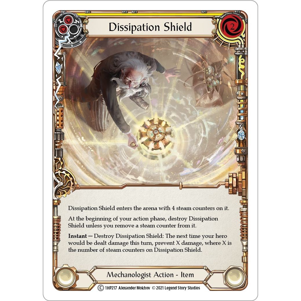 Image for Dissipation Shield (1HP217) (1HP) - Flesh and Blood TCG