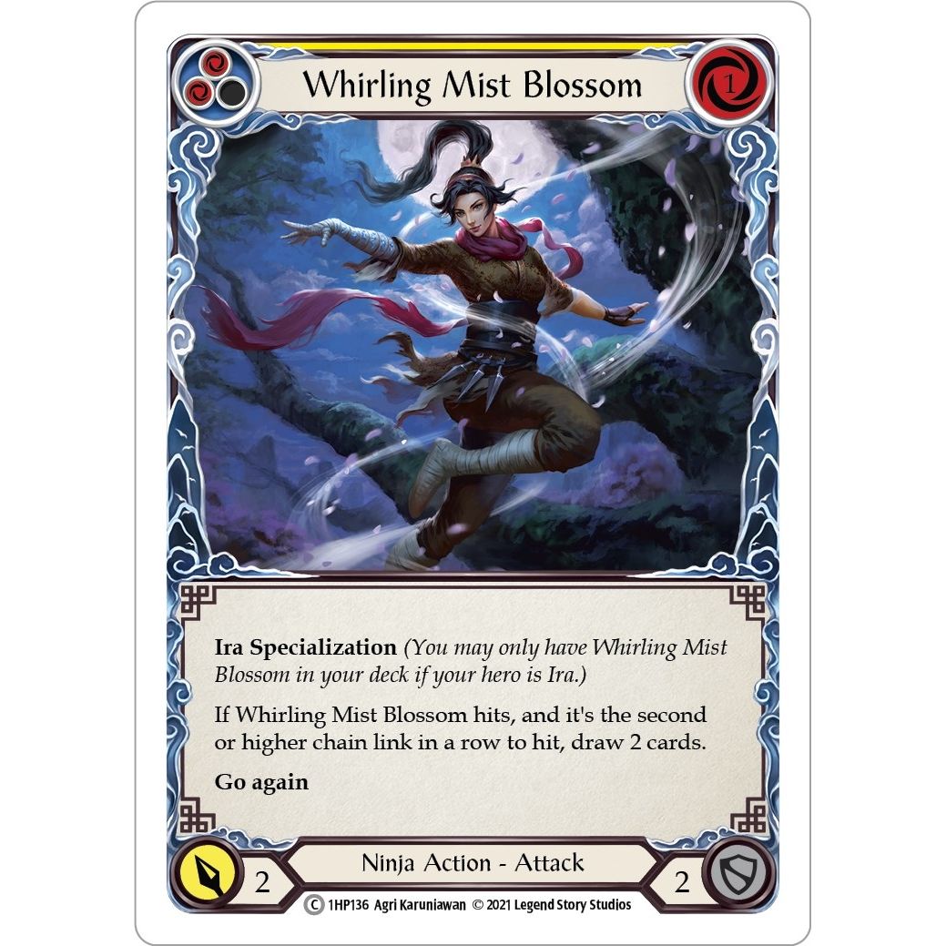 Image for Whirling Mist Blossom (1HP136) (1HP) - Flesh and Blood TCG