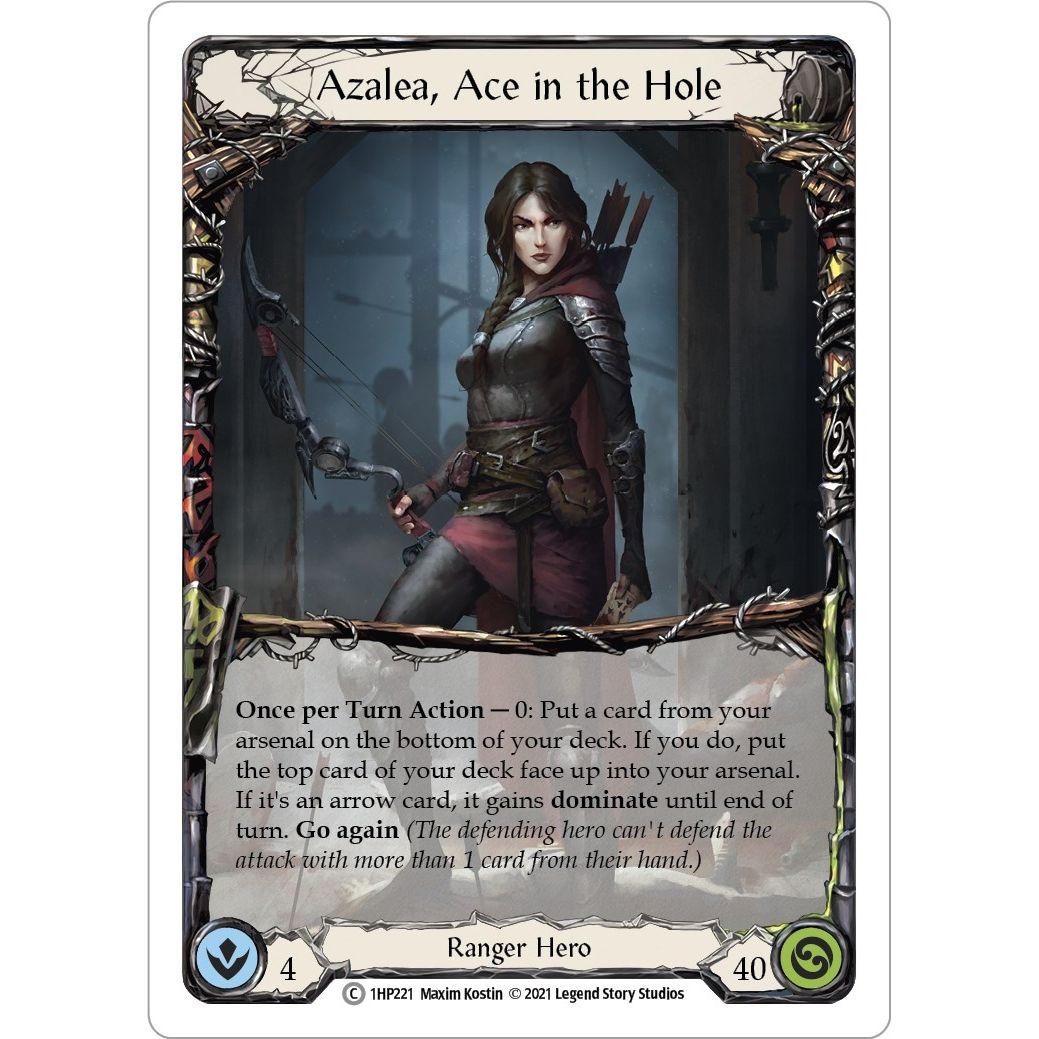Image for Azalea, Ace in the Hole (1HP221) (1HP) - Flesh and Blood TCG