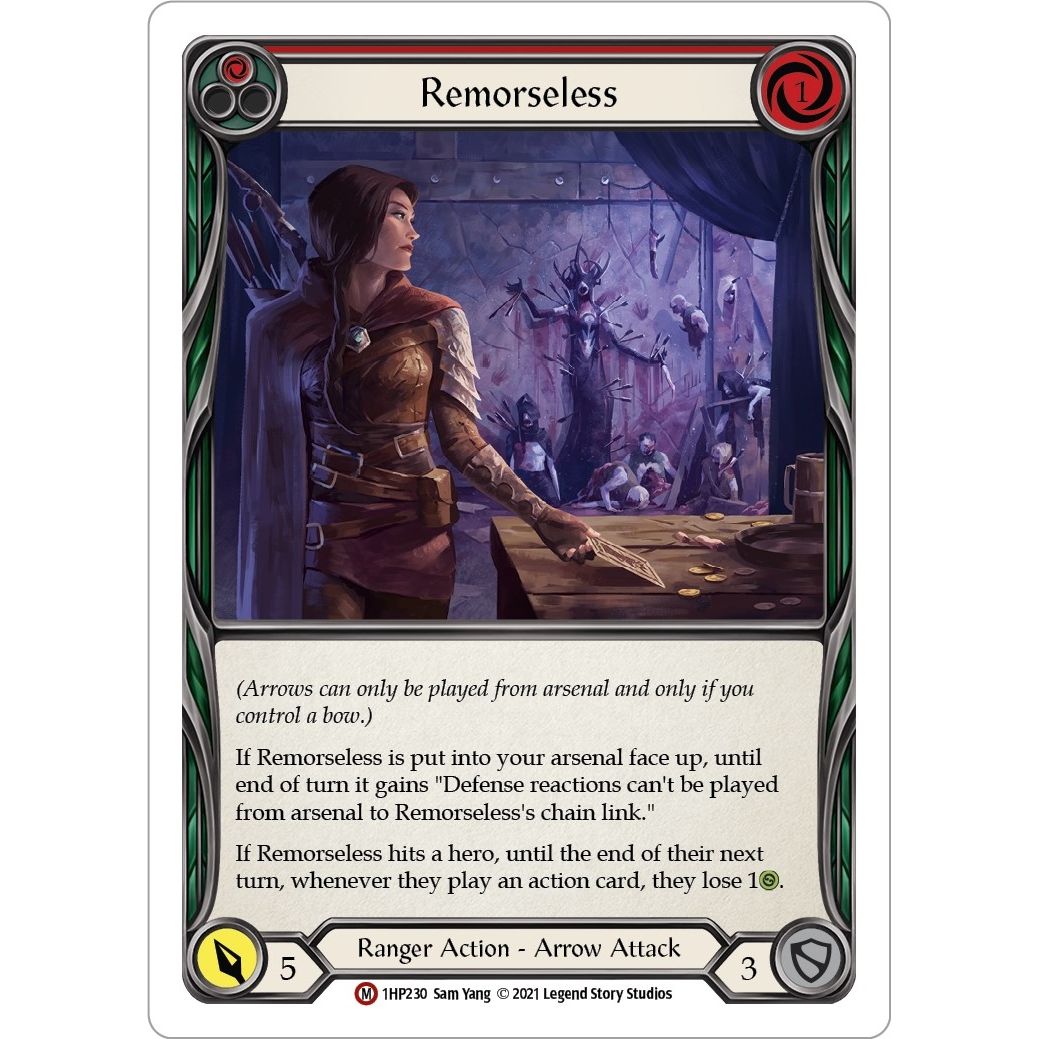 Image for Remorseless (1HP230) (1HP) - Flesh and Blood TCG