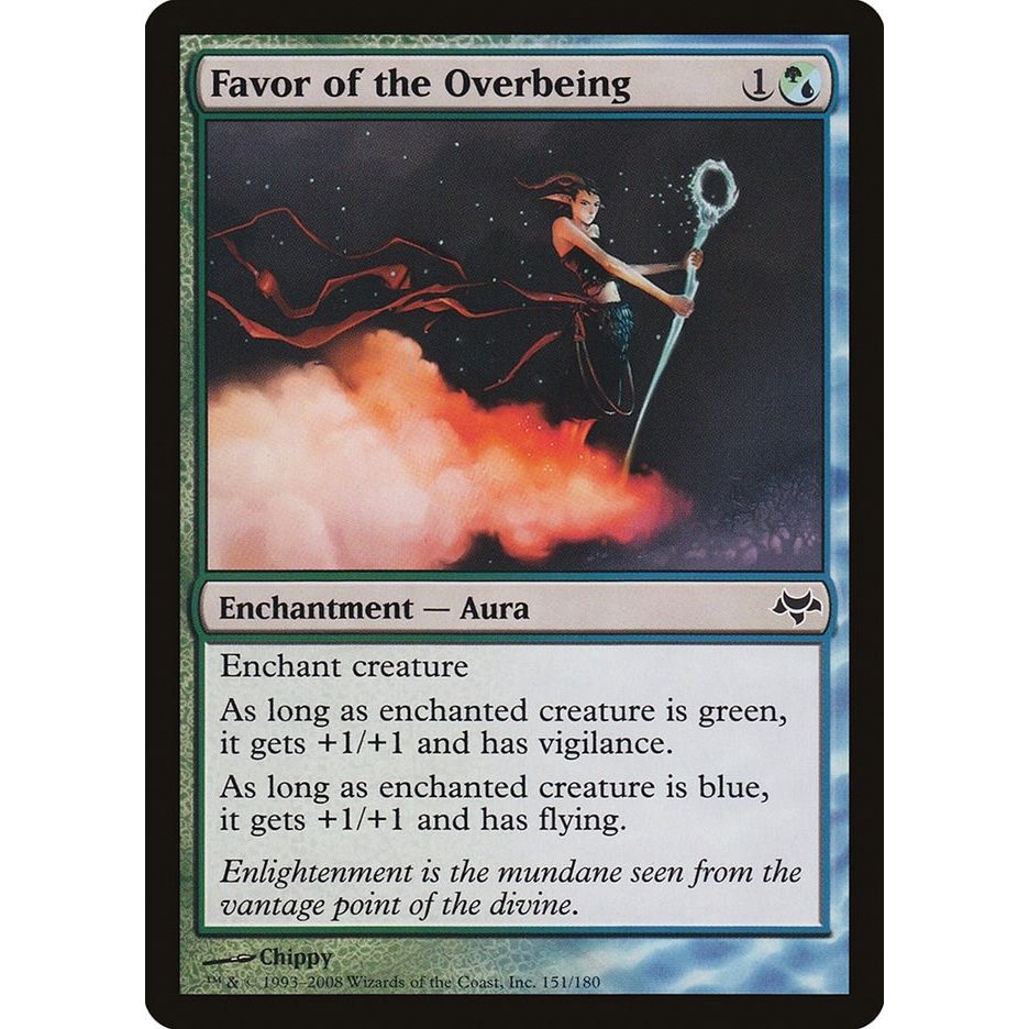 Image for Favor of the Overbeing (151) (EVE) - Magic: The Gathering