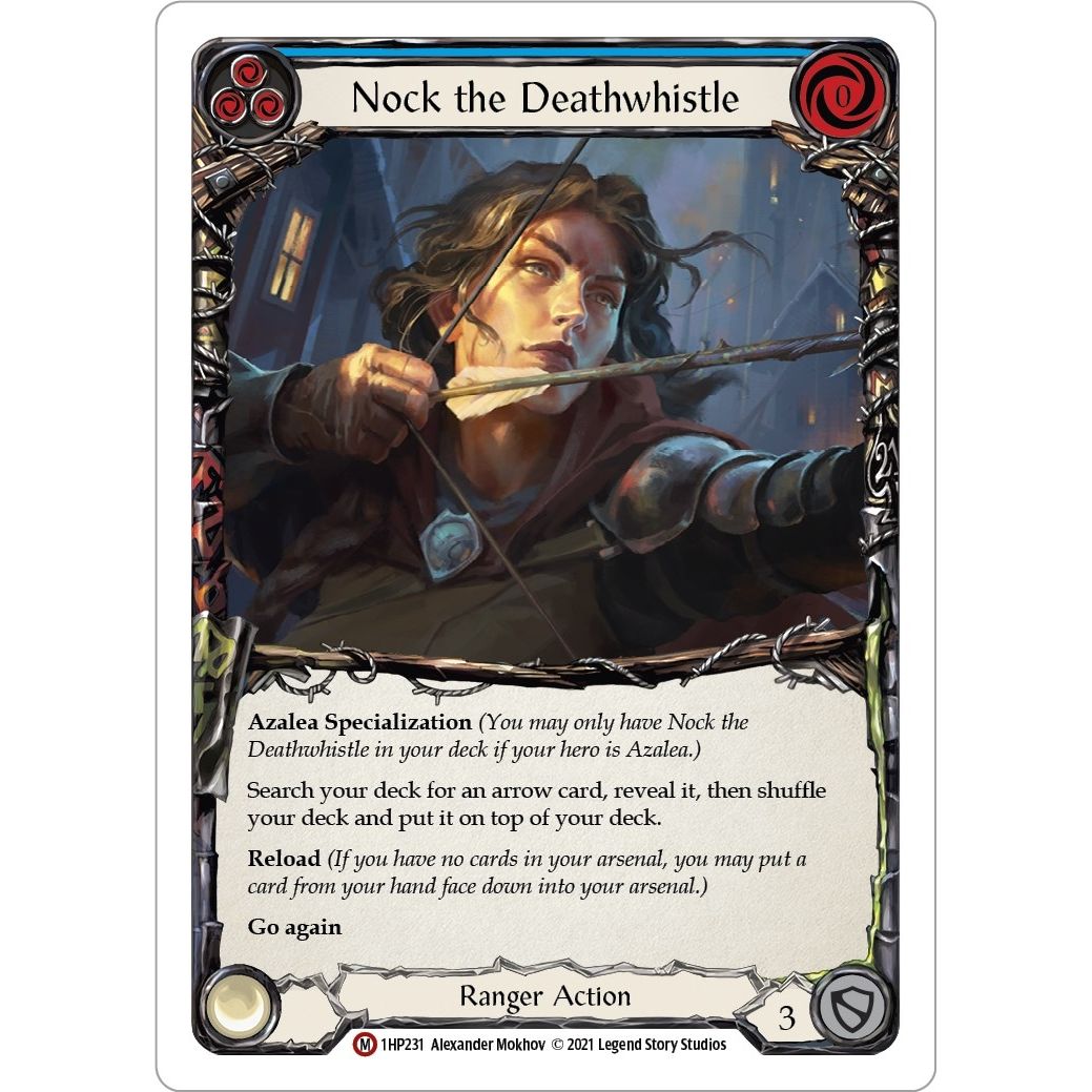 Image for Nock the Deathwhistle (1HP231) (1HP) - Flesh and Blood TCG