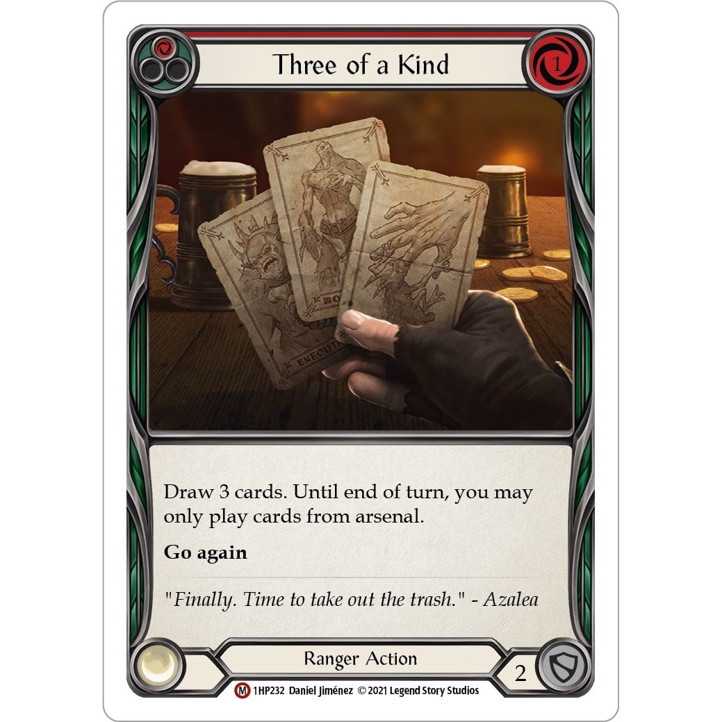 Image for Three of a Kind (1HP232) (1HP) - Flesh and Blood TCG