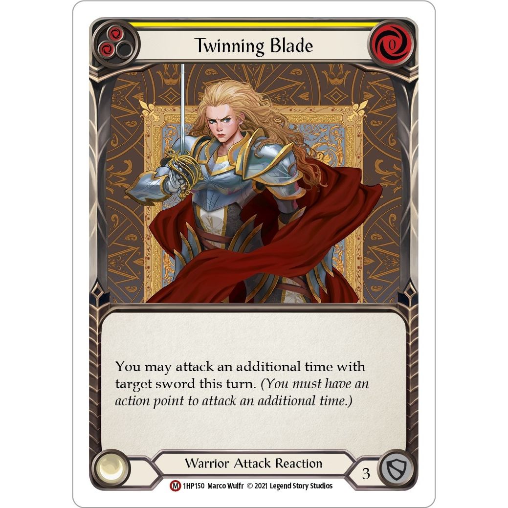 Image for Twinning Blade (1HP150) (1HP) - Flesh and Blood TCG