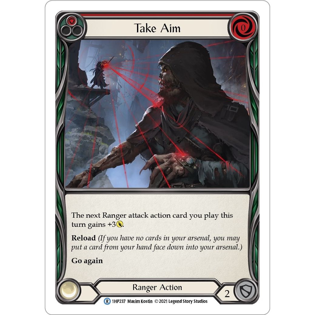 Image for Take Aim (Red) (1HP237) (1HP) - Flesh and Blood TCG