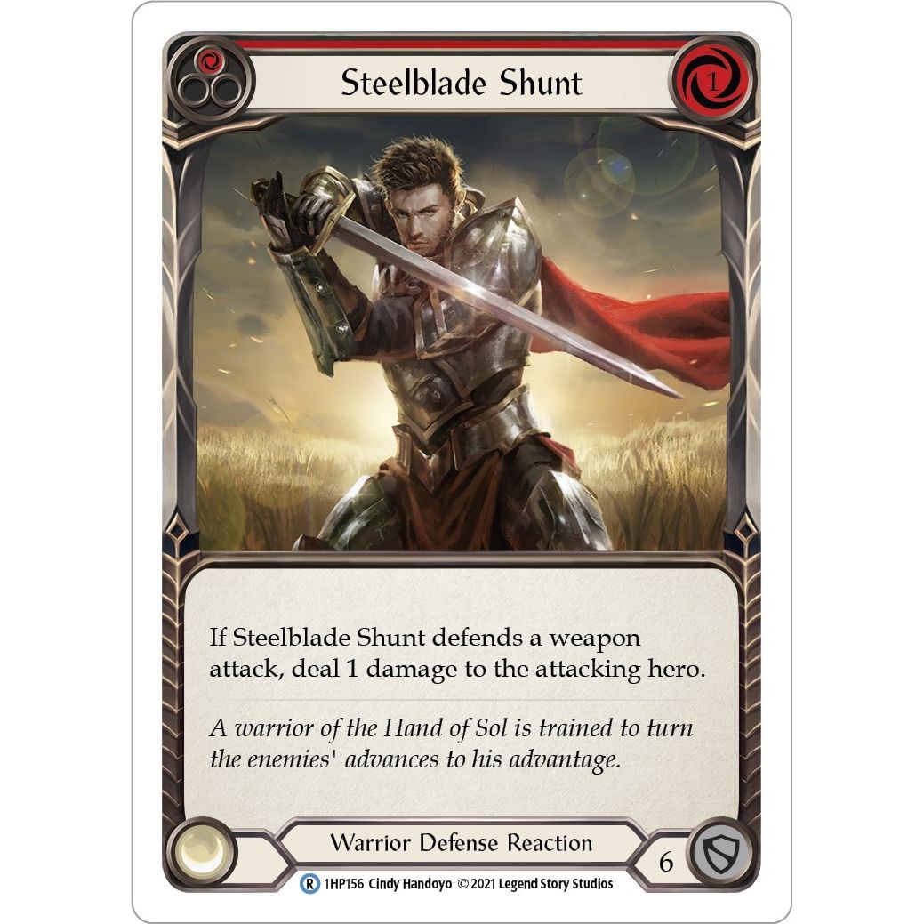Image for Steelblade Shunt (Red) (1HP156) (1HP) - Flesh and Blood TCG