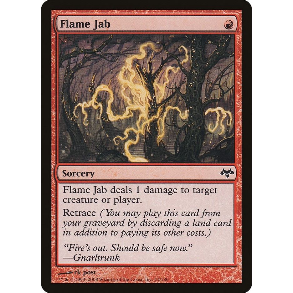 Image for Flame Jab (53) (EVE) - Magic: The Gathering