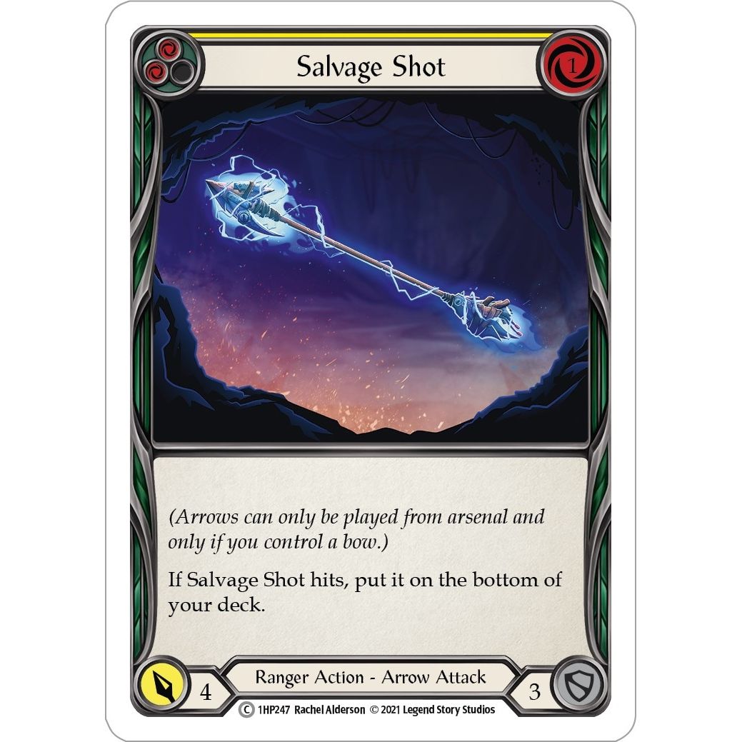 Image for Salvage Shot (Yellow) (1HP247) (1HP) - Flesh and Blood TCG