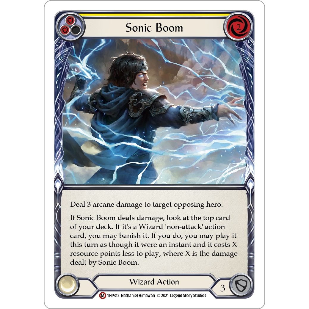 Image for Sonic Boom (1HP312) (1HP) - Flesh and Blood TCG