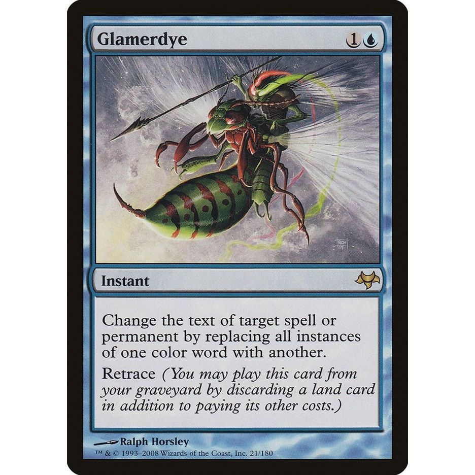 Image for Glamerdye (21) (EVE) - Magic: The Gathering