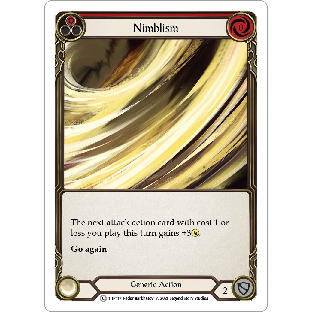 Image for Nimblism (Red) (1HP417) (1HP) - Flesh and Blood TCG