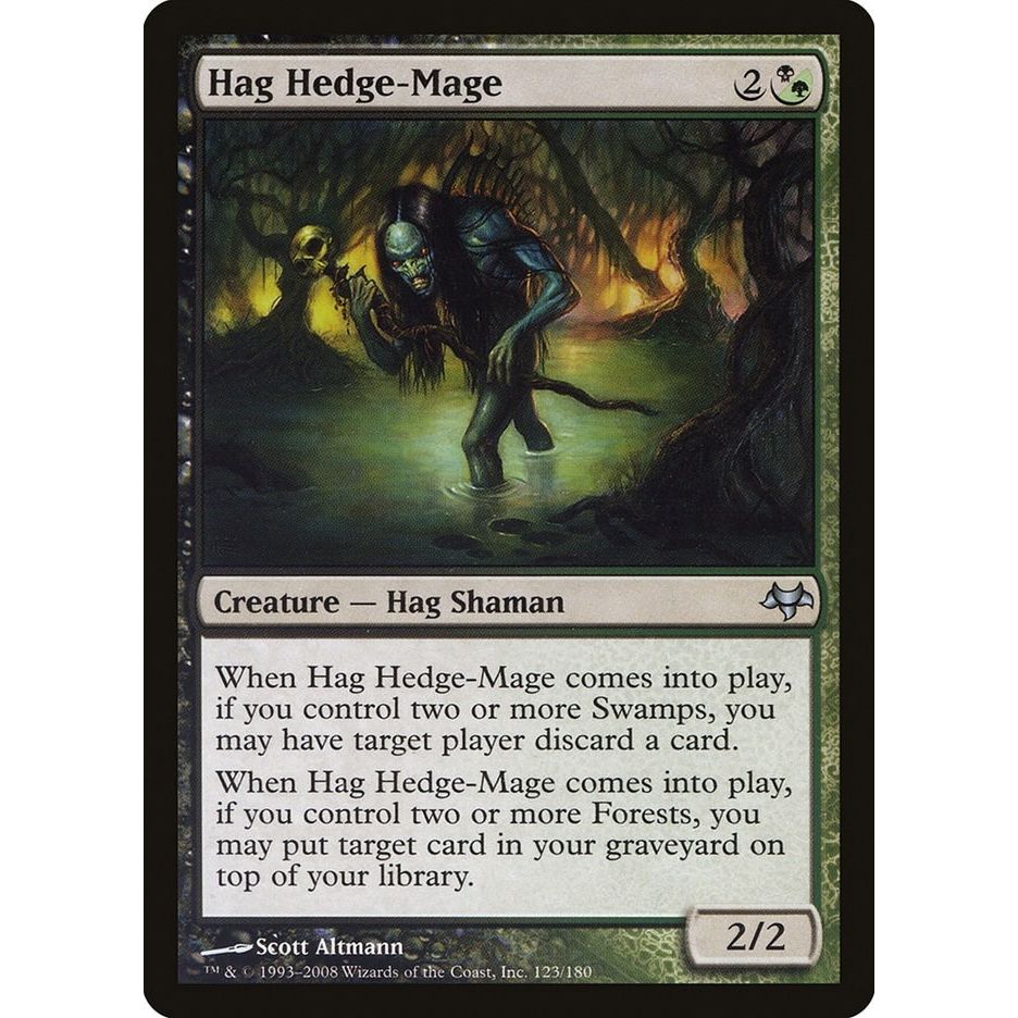 Image for Hag Hedge-Mage (123) (EVE) - Magic: The Gathering