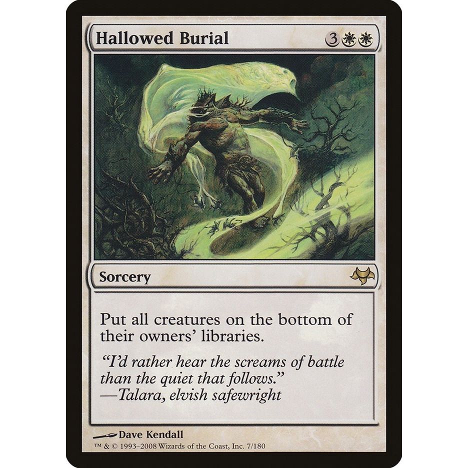 Image for Hallowed Burial (7) (EVE) - Magic: The Gathering